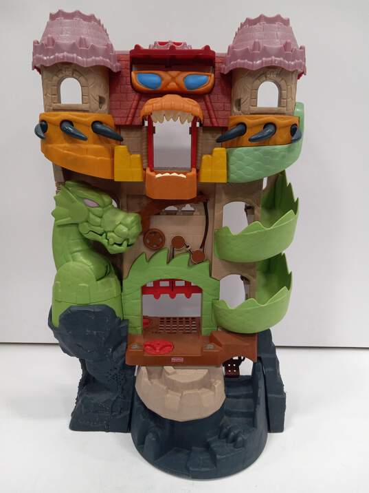 Fisher Price Imaginext Dragon Fortress Castle Playset image number 1