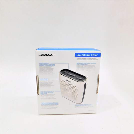 Sealed Bose Soundlink Color Bluetooth Speaker White IOB image number 2