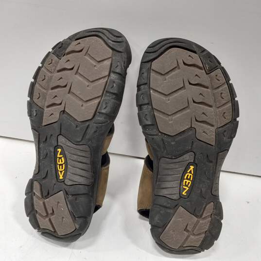 Men's Keen Newport Leather Water Sport Sandals image number 5