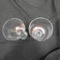 Pair of The Budweiser Lizards Pilsner Beer Glasses 7" image number 3