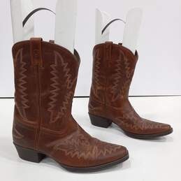 Ariat Women's Brown Leather Western Boots Size 4.5