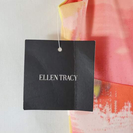 Ellen Tracy Women Multi Color Dress Sz 4 NWT image number 3
