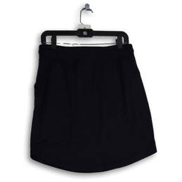 NWT Womens Blue Signaturesoft Sweat Slash Pocket Drawstring Mini Skirt Sz M alternative image