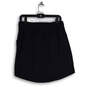 NWT Womens Blue Signaturesoft Sweat Slash Pocket Drawstring Mini Skirt Sz M image number 2