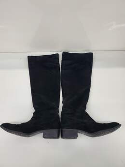 Women Born Cricket Cady Black Nero Suede Boots Size-8 used