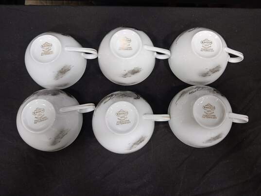 14pc Bundle of Fukagawa Arita Tea Cups & Saucers image number 9