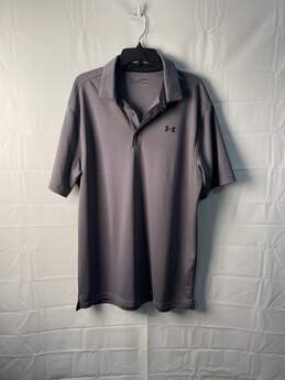 Under Armour Mens Grey Golf/Athletic Shirt Size XL