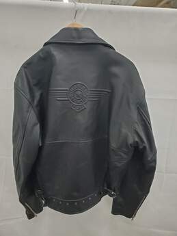 Men's  Leather Motor Harley-Davidson motorcycle jacket Size-M alternative image