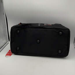 NWT Mens Black Adjustable Strap Sweat Control Shoe Compartment Duffle Bag alternative image