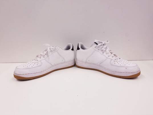 Nike NBA x Air Force 1 '07 LV8 White Pure Platinum Casual Shoes Men's Size 13 image number 6