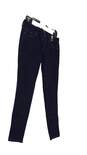NWT Womens Blue Low Rise Dark Wash Denim Straight Leg Jeans Size 6S image number 3