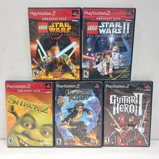 Bundle Of 5 Assorted PlayStation 2 Video Games In Cases image number 1