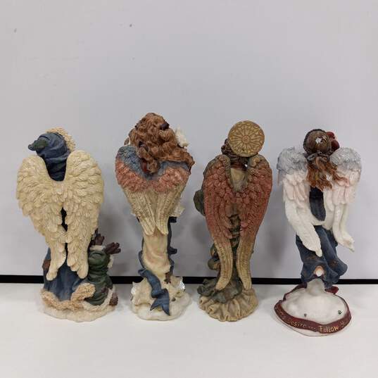 Boyd's Bears Folkstone Collection Numbered Set of 8 Angel Statues image number 4