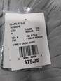 David's Bridal Gray Strapless Dress Size 14 NWT image number 4