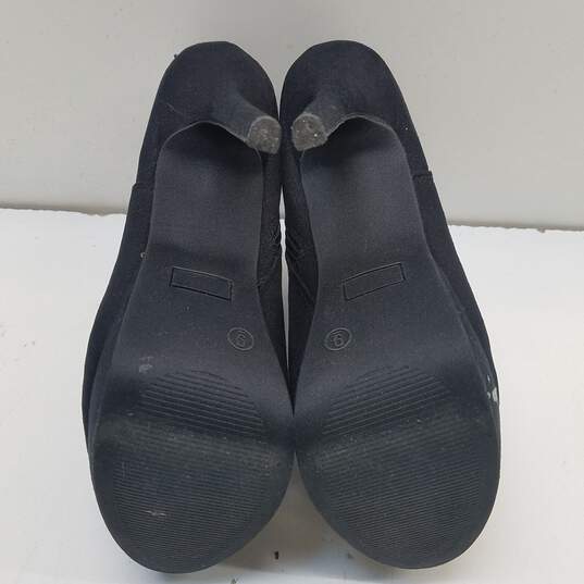 Just Fabulous Dolly Women Booties Black Size 9 image number 7