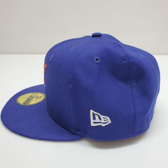 New Era Los Angeles Dodgers Leafy Front 59fifty Fitted Hat Cap 7 1/4 image number 4