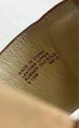 Michael Kors Luna Rhinestone Jeweled Brown Leather Flat Sandals Size 5.5 M image number 7