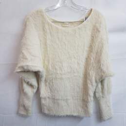 Anthropologie fuzzy knit dolman sleeve sweater XS