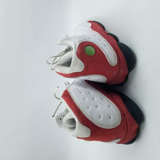 Air Jordan 13 Retro 2017 Sneakers Men's Sz 10.5 Red/White image number 4