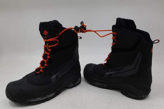 Columbia Bugaboot Snow Boot Size 6 Black and Orange image number 1