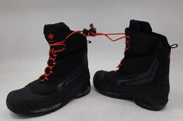 Columbia Bugaboot Snow Boot Size 6 Black and Orange