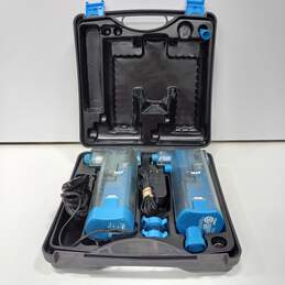 AirMan Multipurpose Air Pump System Model MX600 & Battery w/ Travel Case