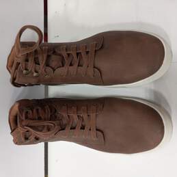 GOOD FELLOW MENS BROWN CASUAL SHOES SIZE 11.5 alternative image