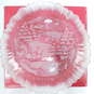 MIKASA Celebrations Winter Dreams Collection Frosted Crystal Serving Bowl image number 3