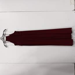 Women's Burgundy DB Studio Dress Size 16 alternative image