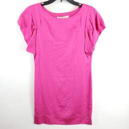 Trina Turk Women Pink Sheath Dress Sz 2