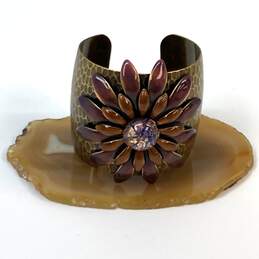 Designer Ollipop Multicolor Stone Fashionable Round Cuff Bracelet