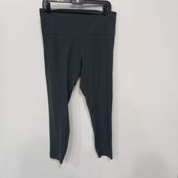 Lululemon Women's High Rise Gray Yoga/Activewear Pants Size 12 alternative image