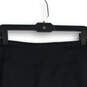 NWT Womens Black Elastic Waist Flat Front Pull-On Cargo Skirt Size LT image number 3