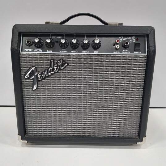 Black & Gray Fender Amplifier image number 1