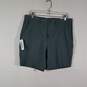 NWT Mens Stretch Quick Dry Wicking Flat Front Performance Chino Shorts Size 33 image number 1