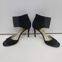 Women's Black High Heels Size 7.5 alternative image