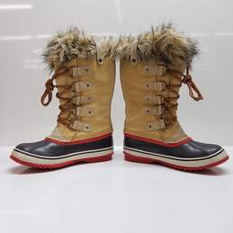 Wm Sorel Joan of Arctic Faux Fur 13 in. Snow Boots Sz 7