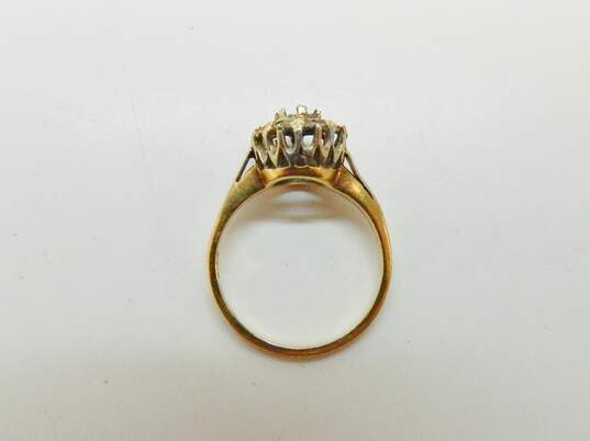VNTG 14K Yellow Gold Setting Ring 3.2g image number 3