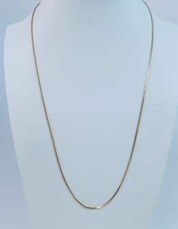 Fancy 14k Yellow Gold Chain Necklace 5.1g alternative image
