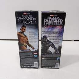 Pair of Marvel Black Panther Action Figures In Box alternative image