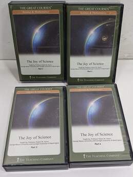 The Great Courses The Joy of Science Part 1 - 4 DVD Set