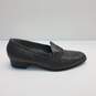 Florshem Gray Leather Loafers Men US 11.5 image number 1