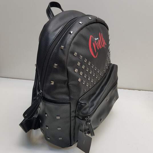 Disney Cruella Studded Backpack Black image number 4