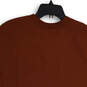 NWT Womens Burnt Orange Crew Neck Short Sleeve Pullover T-Shirt Size S image number 4