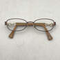Coach HC5054-9187 Faina Satin Brown Tortoise Rectangular Metal Eyeglasses image number 1