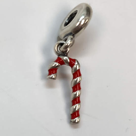 Designer Pandora S925 ALE Sterling Silver Candy Cane Classic Dangle Charm image number 4