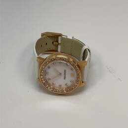 Designer Swarovski Gold-Tone Rhinestone Adjustable Strap Analog Wristwatch alternative image