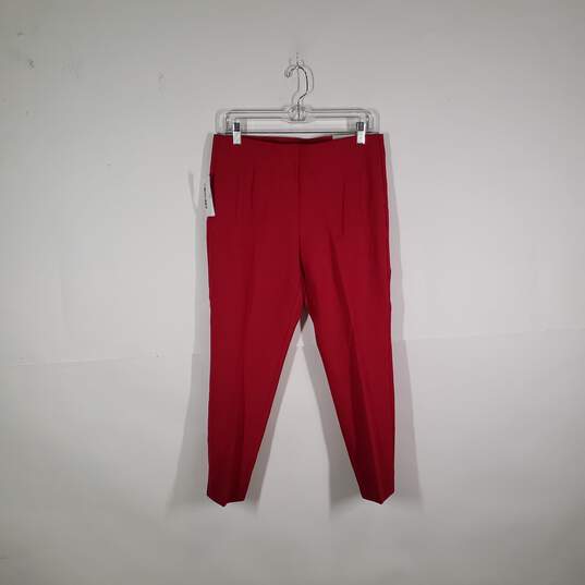 NWT Womens Juliet Flat Front So Slimming Leg Ankle Pants Size 8P image number 1