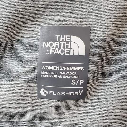 The North Face Gray Activewear Cutout T-Shirt Womens Size S image number 3