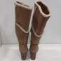 Women's Suede Tall Heeled Boots Size 10 image number 5